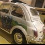 Winnie the Pooh Disney Fiat 500 1/18 Burago #3 Image 5