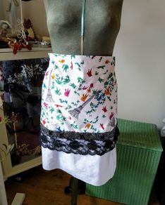 Lulu and Red Skirt