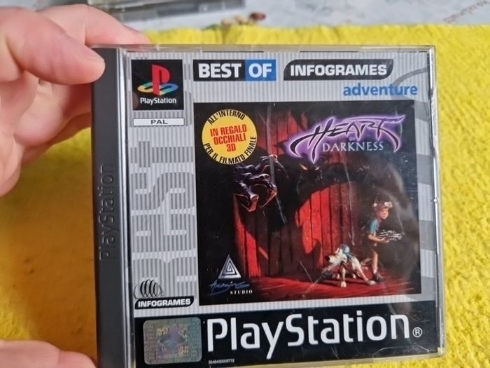 Game in Italian Hear of Darkness PlayStation1 Ps1 PlayStation2 Ps2 games Original