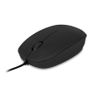 Type C NGS Flame-C Wired Optical Mouse, USB Port, 100 DPI, Plug and Play Installation, Ambidextrous, Scroll Wheel + 2 Buttons, Ergonomic Lines, Black Image 4
