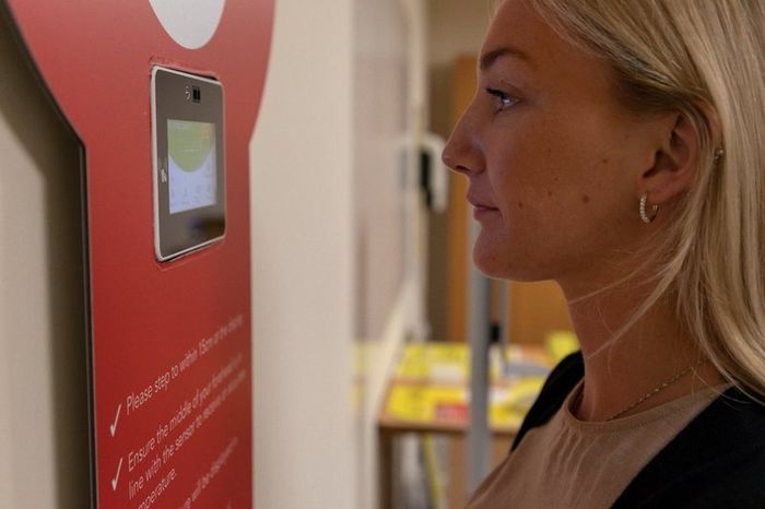 IR Temperature scanner
