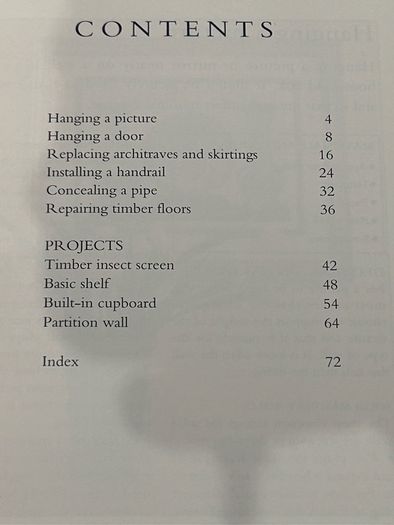 Basic Carpentry Projects from the Mini Workbook Series