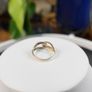 Vintage Sterling Silver 925 Knot Ring Image 2