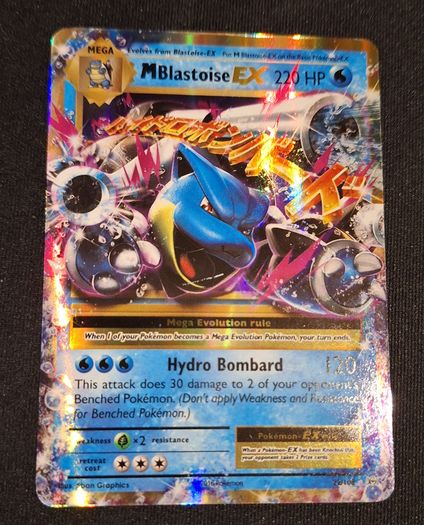 Mega Blastoise EX (Evolutions 22) pokemon card