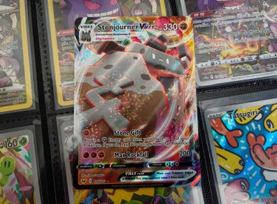 Stonjourner VMAX ! Ultra Rare ! from Sword & Shield Set ! 2020 ! Pokemon Card !