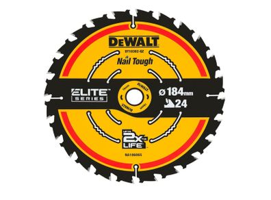 DeWalt DT10302 184mm 24T Extreme Framing Circular Saw Blade