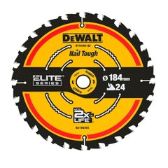 DeWalt DT10302 184mm 24T Extreme Framing Circular Saw Blade