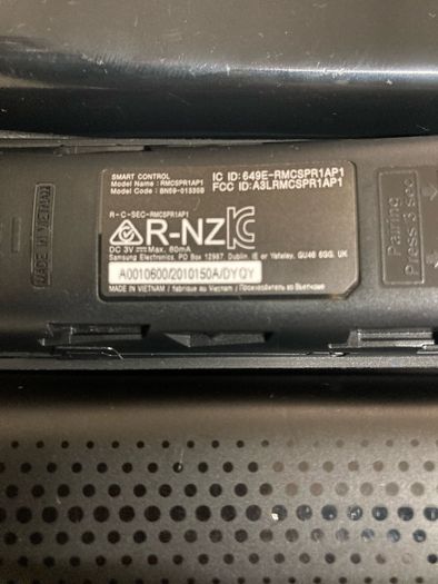Samsung remote control