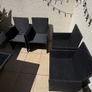 Outdoor Dinning Table Rattan Cube 4 seater Image 6