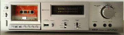 From 1982  Akai - CS-F11 Audio-cassette deck, working good.