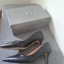 Black High Heel  Shoe Linea Branded  (unworn) Image 2
