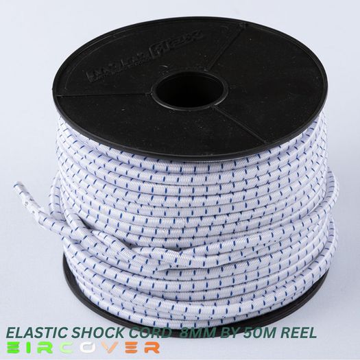Elastic bungee rope 6mm / 20m - Black