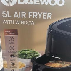 Daewoo 5L Air Fryer with window