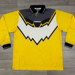 Vintage 1991 Umbro Template Parma L/S Jersey Shirt Mens XL