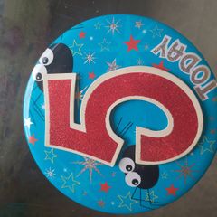 5th birthday table stand