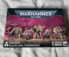 Games Workshop Warhammer 40k Death Guard Blightlord Terminators