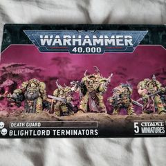 Games Workshop Warhammer 40k Death Guard Blightlord Terminators