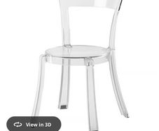 IKEA acrylic chair