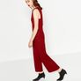 BNWT Red Zara Collection jumpsuit size UK8 EU36 Postage included Image 7