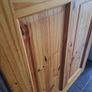 Solid Pine Internal Door with Decorative Frosted Glass Image 5