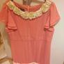 Daisy May pink knee length lovely dress size UK16 EU44 Postage included Image 5