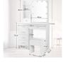 dressing table with chair Image 2