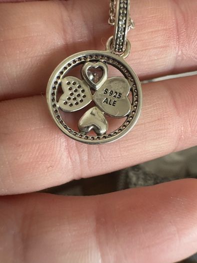Genuine PANDORA 390405CZ-70 Hearts Of Love Necklace 70cm adjustable Chain