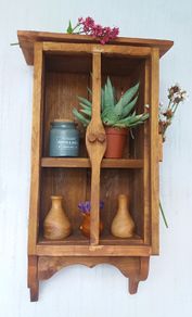 NEW Rustic Floating Shelf Display / Storage