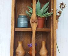 NEW Rustic Floating Shelf Display / Storage