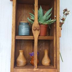 NEW Rustic Floating Shelf Display / Storage