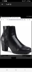Gabor - Leather Ankle Boot - UK 5.5 - Black - Like New Worn Once RRP 99