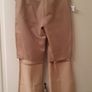 Suede Trousers 12/14 Honey Beige Image 9