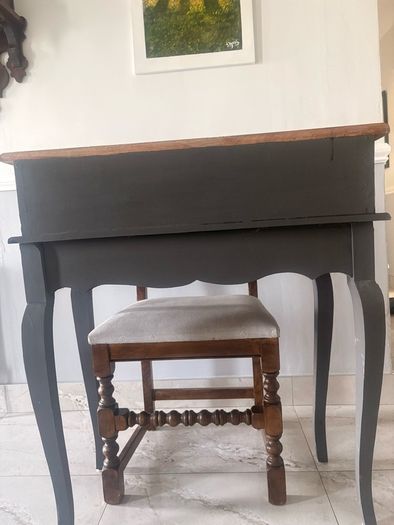 Desk and chair