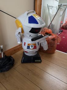 Vintage Scooter 2000 Robot Toy Retro Collectible
