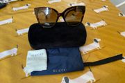 Gucci Brown Tortoiseshell Sunglasses
