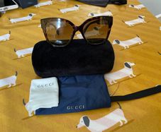 Gucci Brown Tortoiseshell Sunglasses