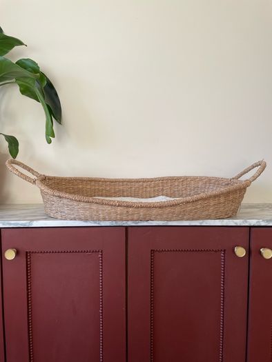 Oliella Nyla Changing Basket - Seagrass