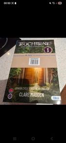 Touchstone, Junior Cycle, First Year, English book and workbook.