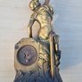 Art Nouveau figural clock from the 1920s Image 7