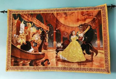 beauty & the beast tapestry