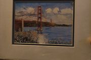 Framed print of Golden Gate birdge