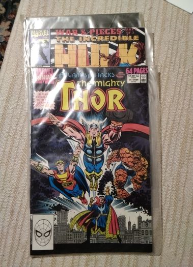 Three   Mint  Unread   Comics