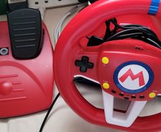 Mario Kart wheel pedals switch 2
