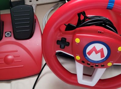 Mario Kart wheel pedals switch 2