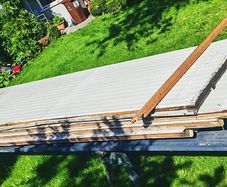 40mm Insulated Roof cladding 4.6m  6 lengths for 330euro! Need gone
