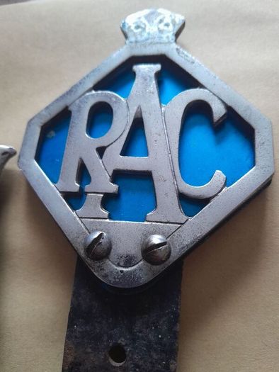 vintage car badge