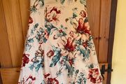 Vintage Coast Strapless Fitted Dress