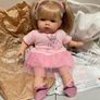 Baby girl doll NINES D'ONIL Tita Bailarina Mec Ingles speaking mechanism brand new Image 9