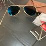 Rayban polarised aviator sunglasses Image 6