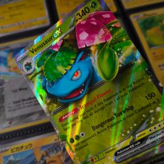 Venusaur EX ! Double Rare ! from Stellar Crown Set ! 2024 ! Pokemon Card !